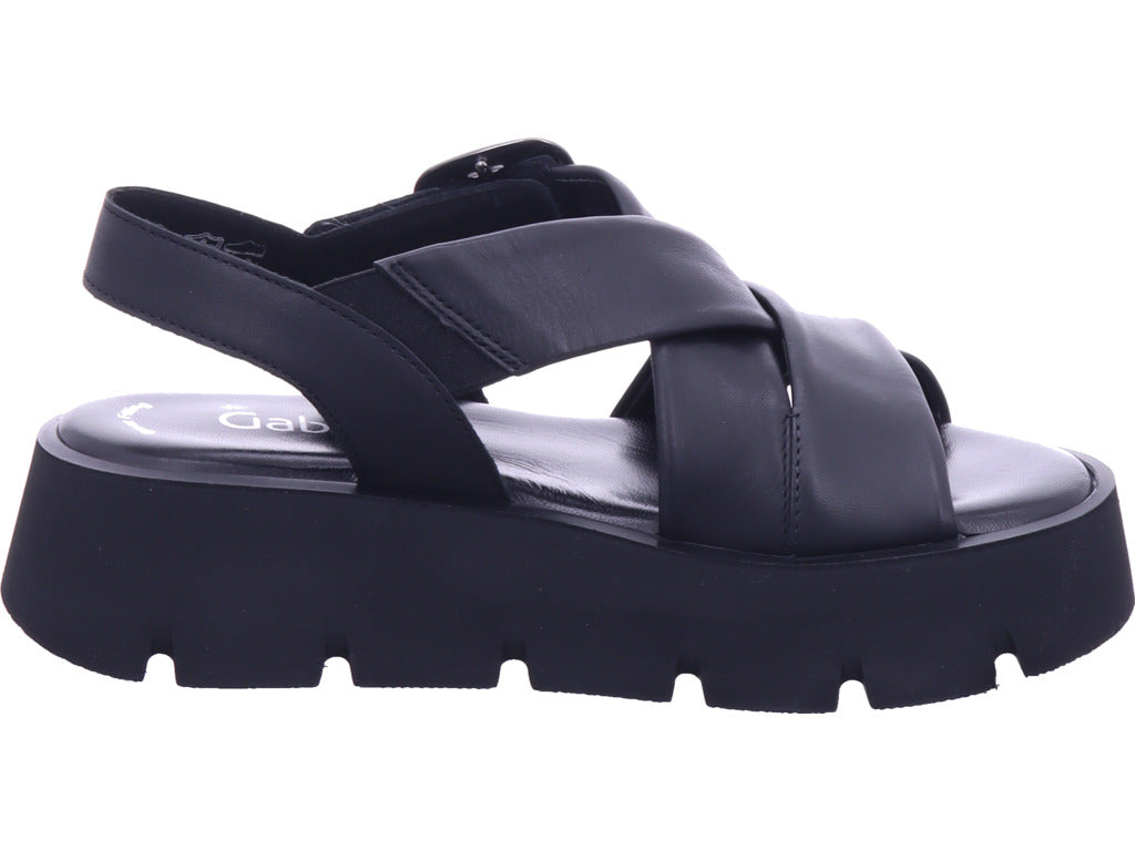 Gabor Damen Sandalette  in schwarz