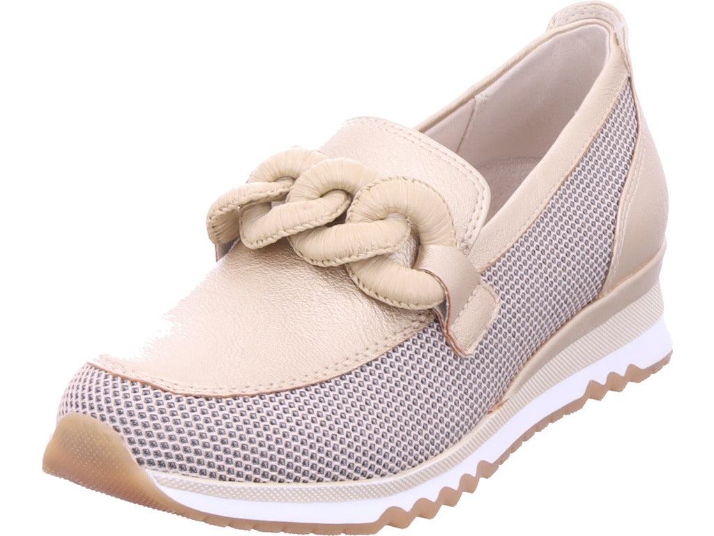 Marco Tozzi Damen Slipper  in gold