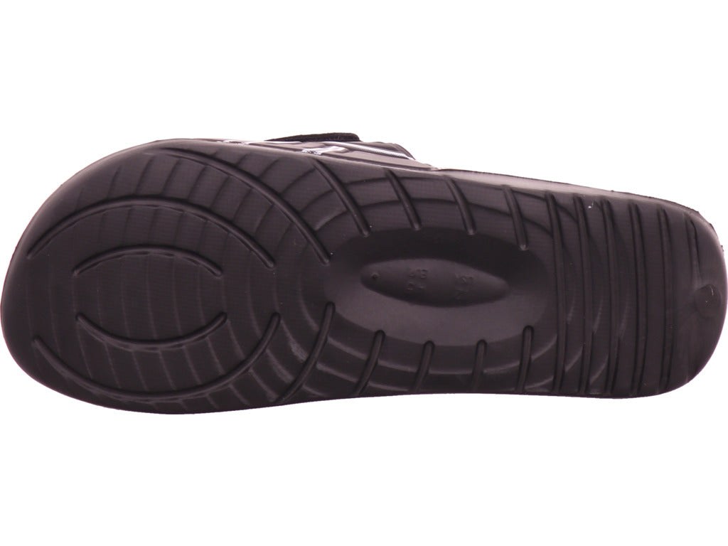 fashy Damen Badeschuh  in schwarz