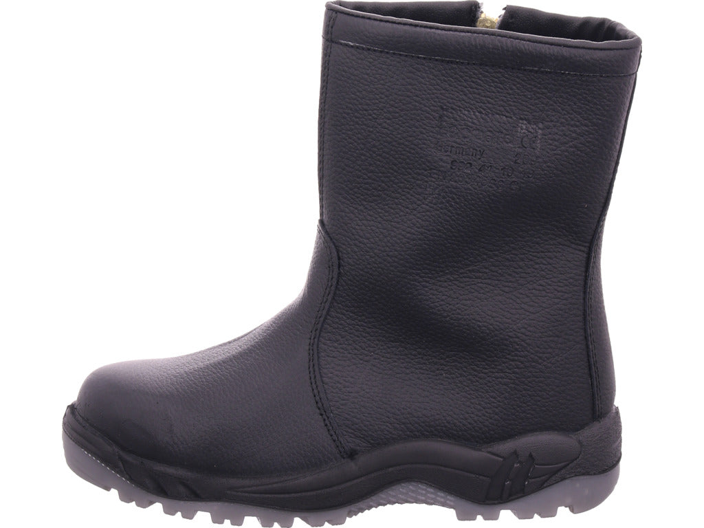 Leopard Men's Work Shoes Safety Winter Boots S3 in black