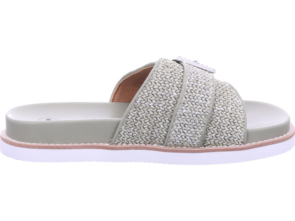 Rieker Damen Pantolette Fsk Damen Sandalen in grün