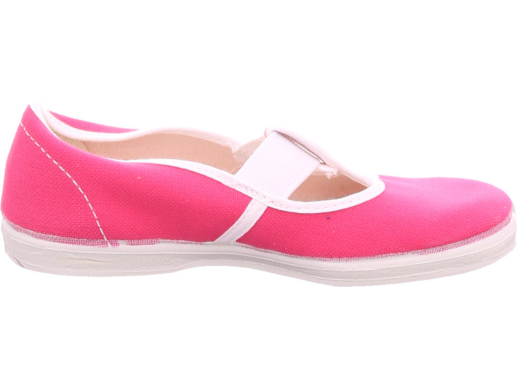Beck Gymnas Mädchen Turnschuh 306 Basic Pink in rot