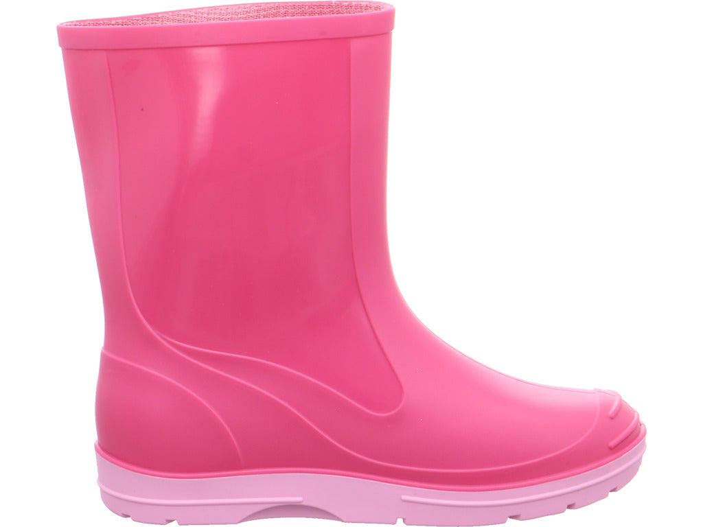 Beck Gymnas Mädchen Gummistiefel Nv,Pink in rot