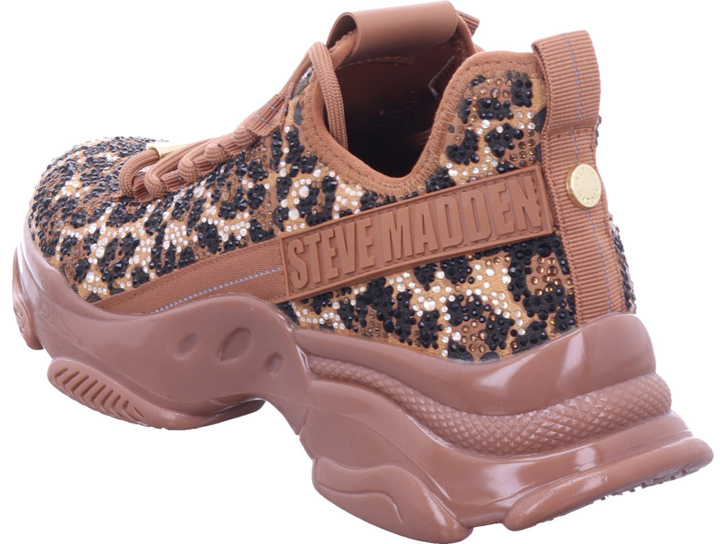 steve madden Damen  Mistica-L Sneaker Leopard in braun