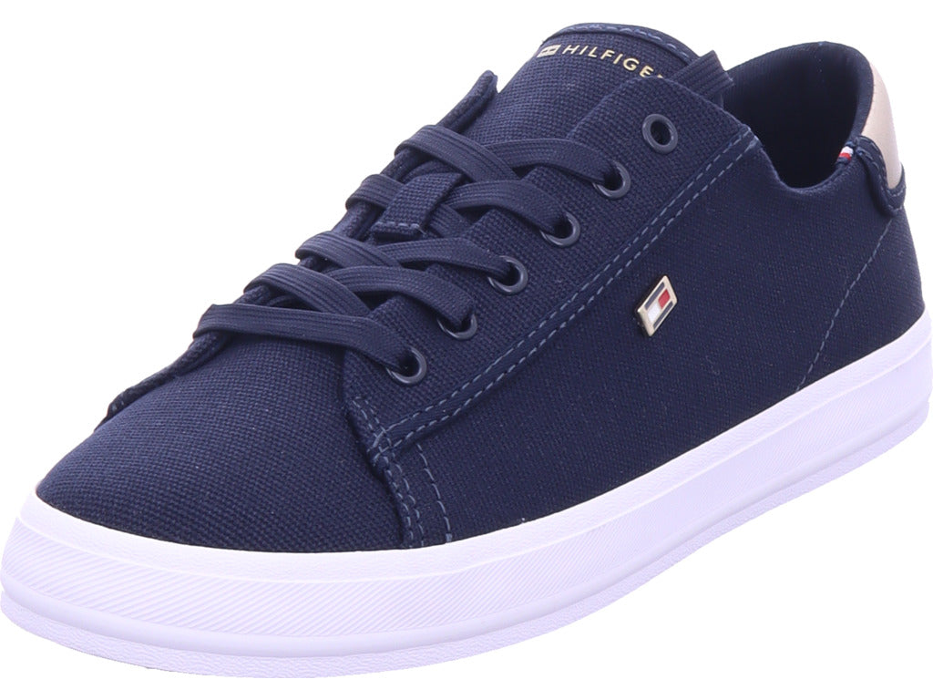 Tommy Hilfiger Damen Textilschuh Lace Up Sneaker in blau