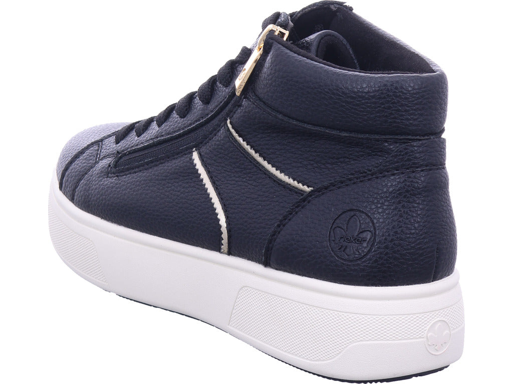 Dámské kotníkové boty Rieker Hwk v černé barvě