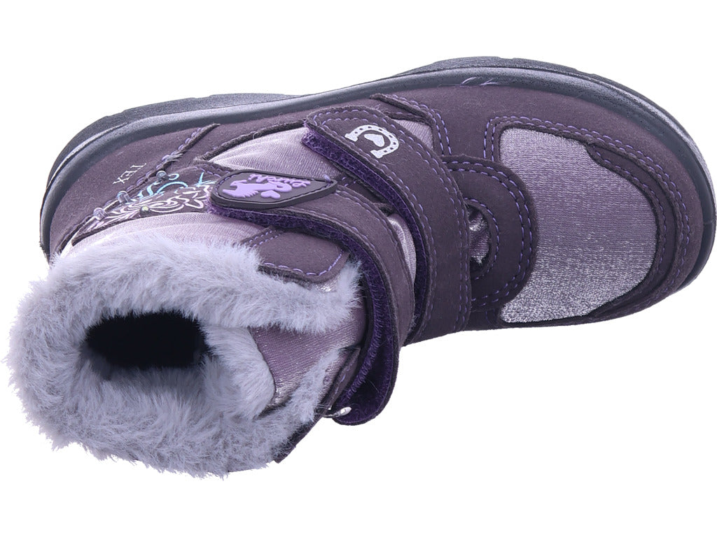 Lurchi Mädchen Moonboot  in blau