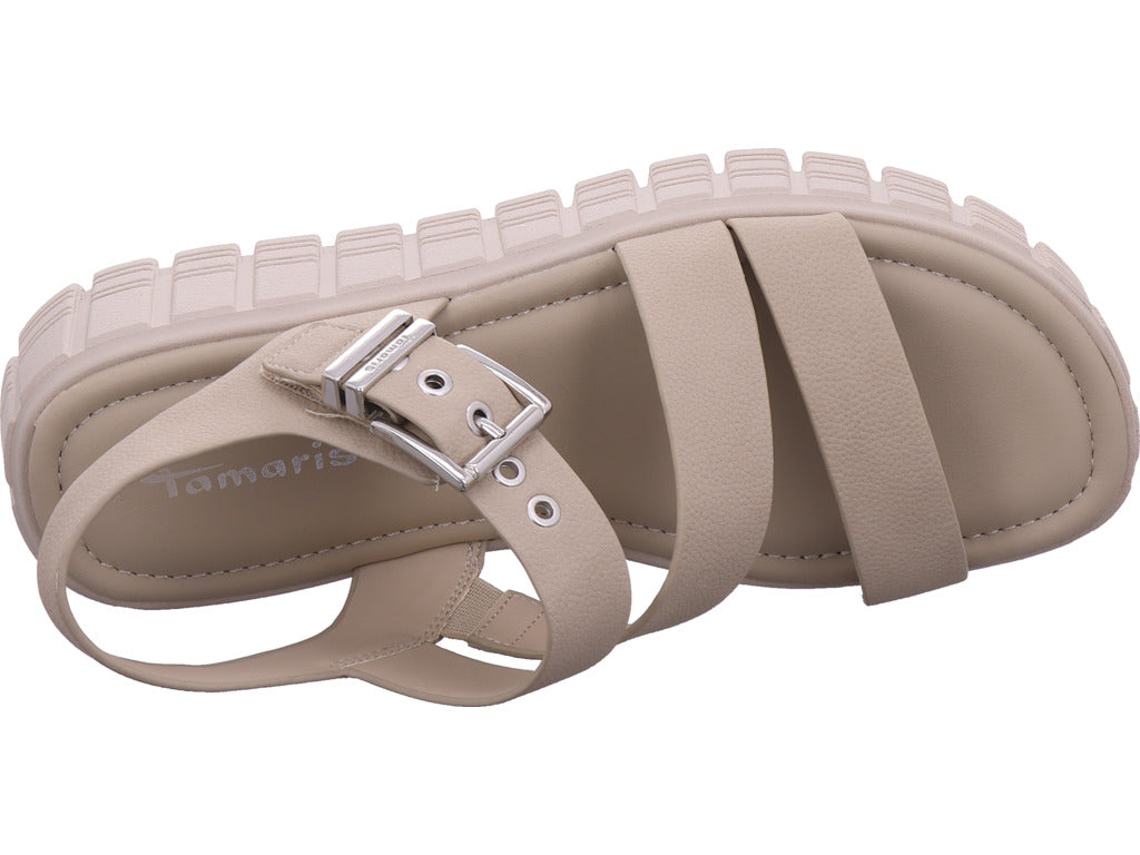 Tamaris Damen Sandalette  in beige