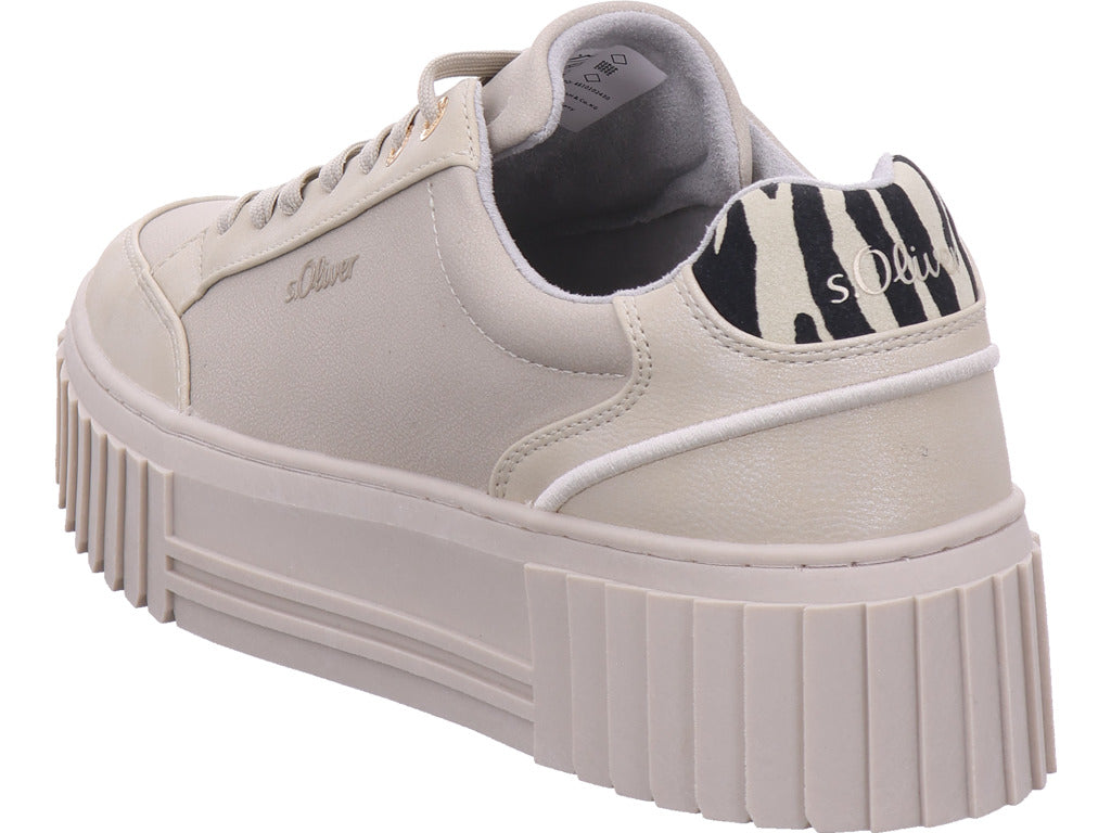 s.Oliver Damen Sneaker  in beige