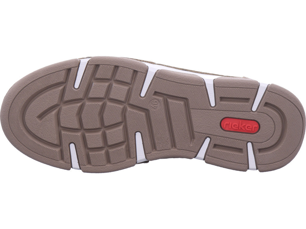 Pánské nízké boty Rieker v hnědé barvě