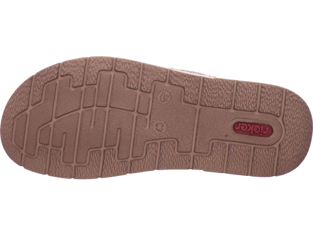 Rieker Herren Pantolette Fsk Herren Sandalen in grün