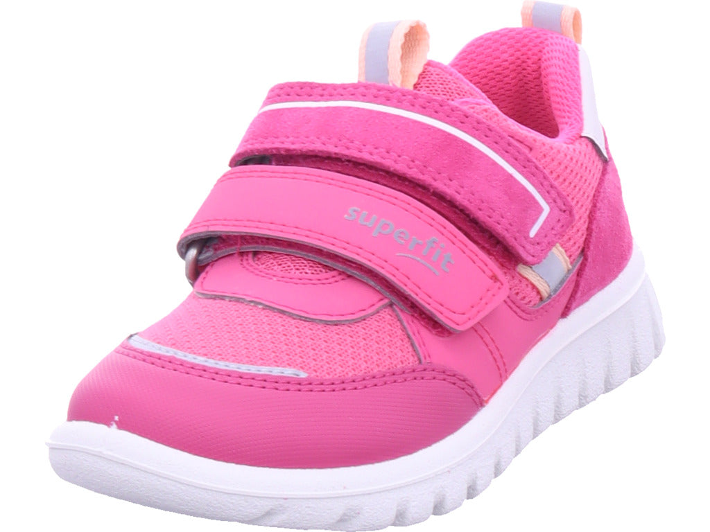 Superfit Mädchen Halbschuh \ Sport7 Mini in rot