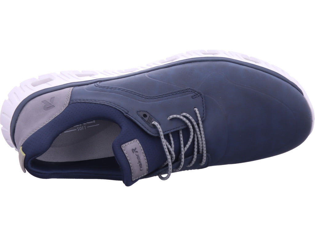 Rieker Herren Sneaker Fsk Herren Halbschuhe in blau