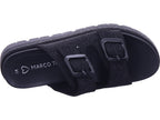 Marco Tozzi Damen Pantolette  in schwarz
