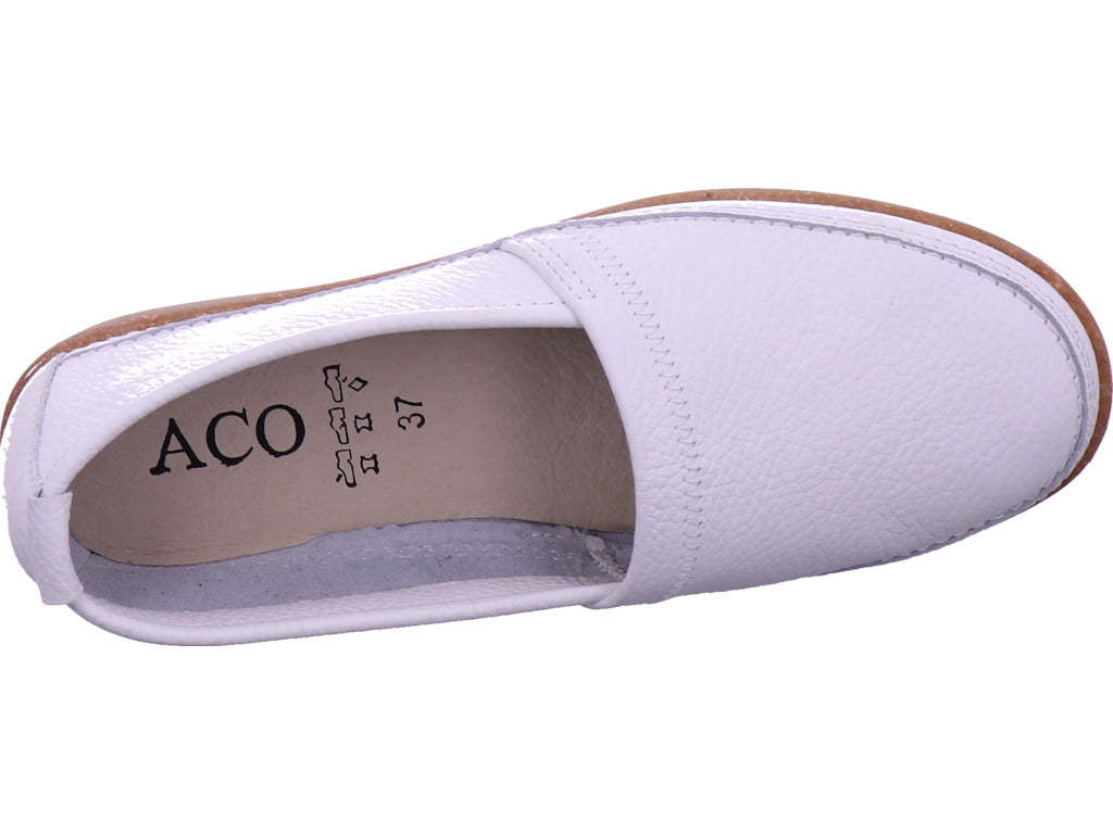 aco Damen Slipper Cindy 04 in weiß