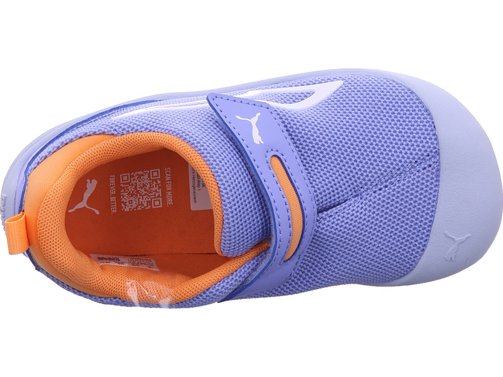 Chlapecké nízké boty Puma Kitten Mesh V Inf v modré barvě