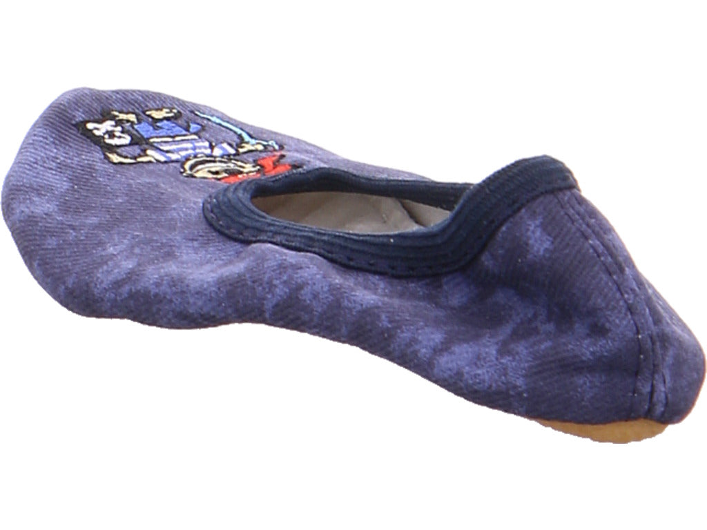 Beck Gymnas Jungen Turnschuh Pirat in blau