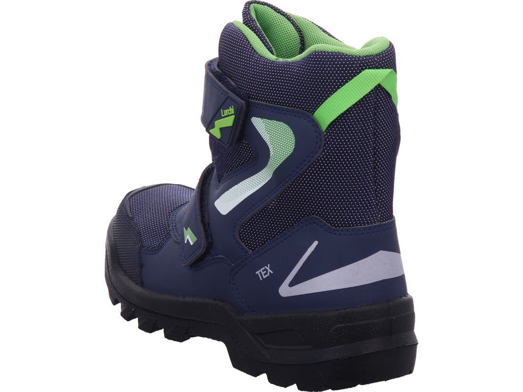 Lurchi Jungen Moonboot Kazu in blau