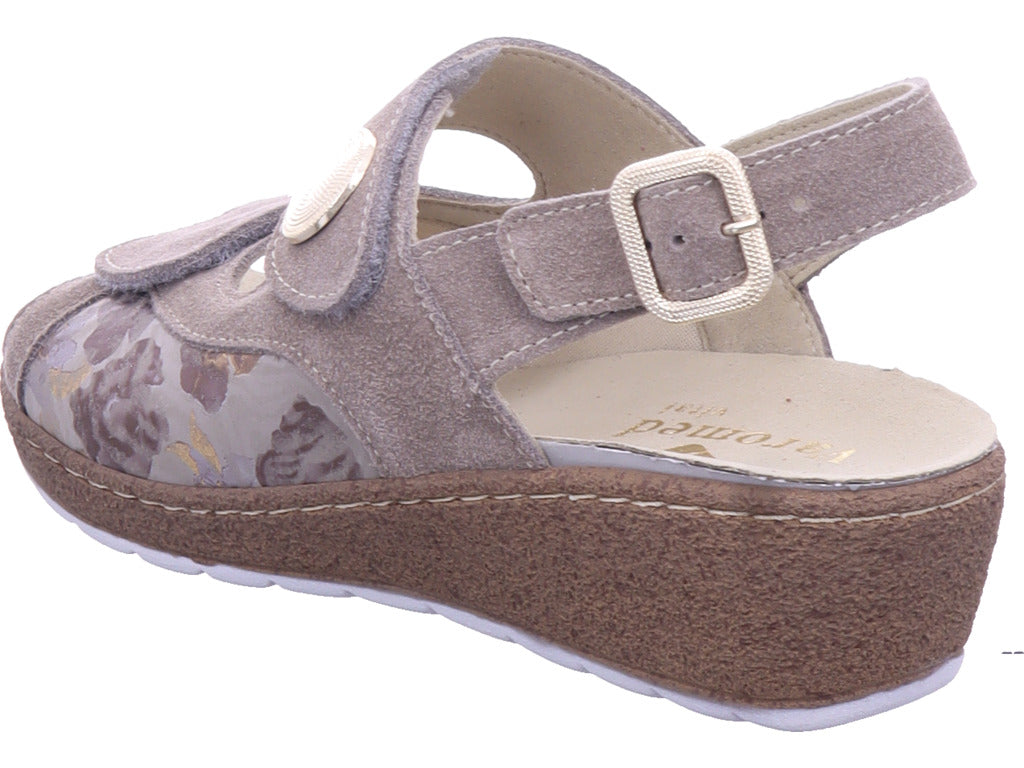 Varomed Damen Sandalette  in beige