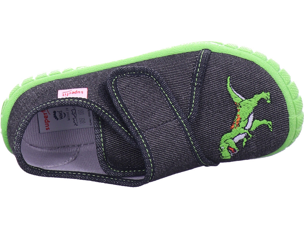 Legero boys' slippers, textile slippers, Bill in black