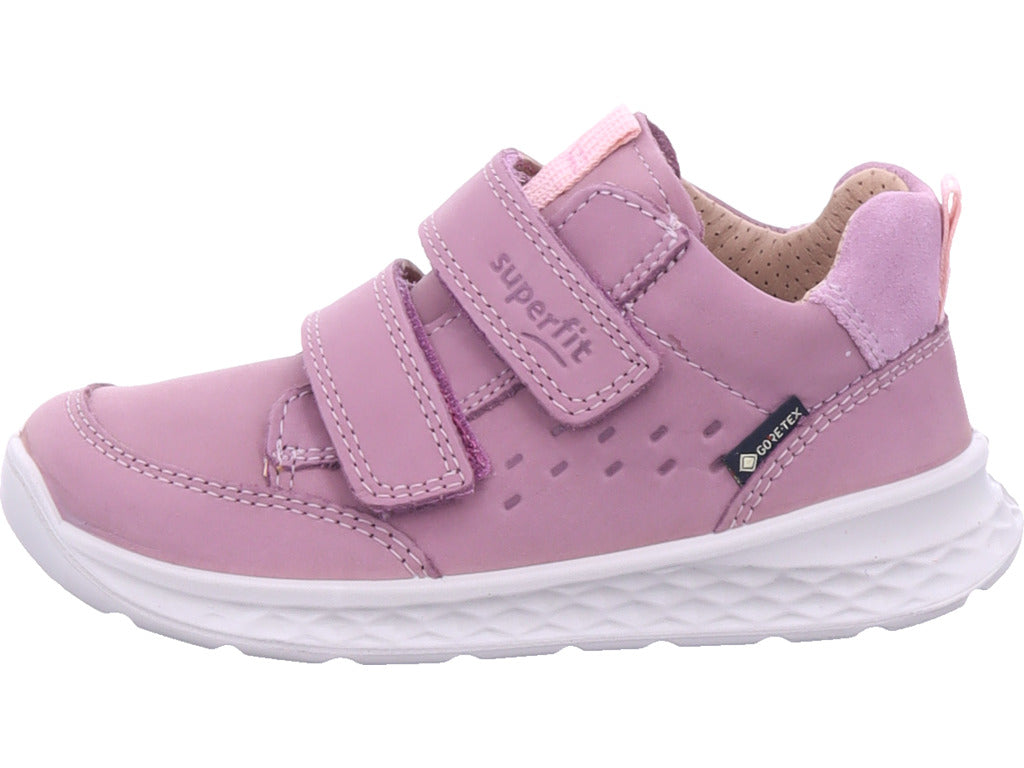 Dívčí kožené kotníkové boty Legero \ Breeze ve fialové barvě