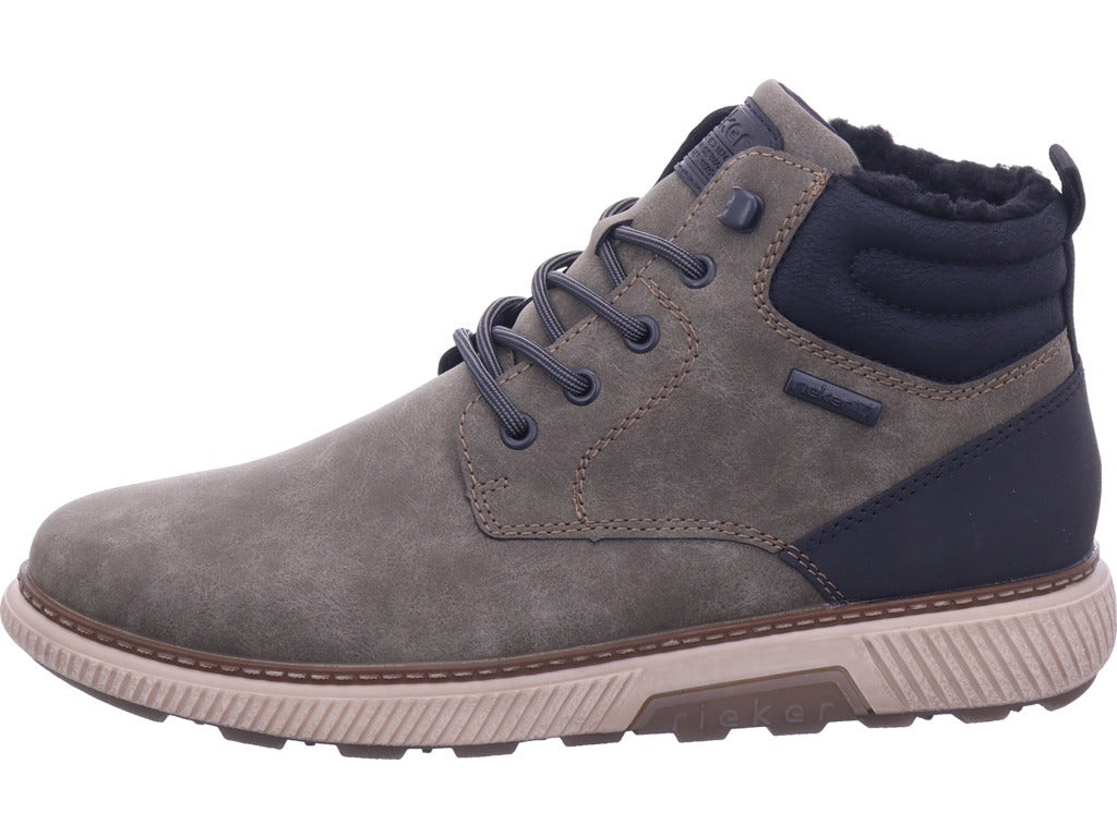 Rieker Herren Schnürstiefel Hwk Herren Stiefel in braun