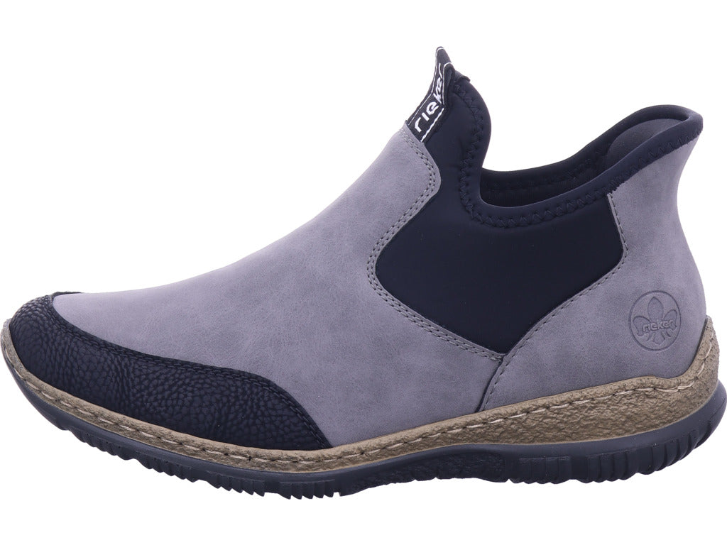 Rieker Damen Hosenstiefel Hwk Damen Stiefel in grau