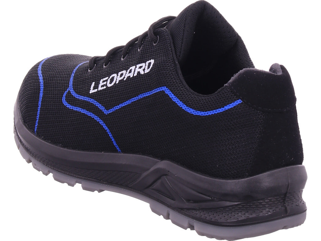 Leopard Herren Arbeitsschuh  in schwarz