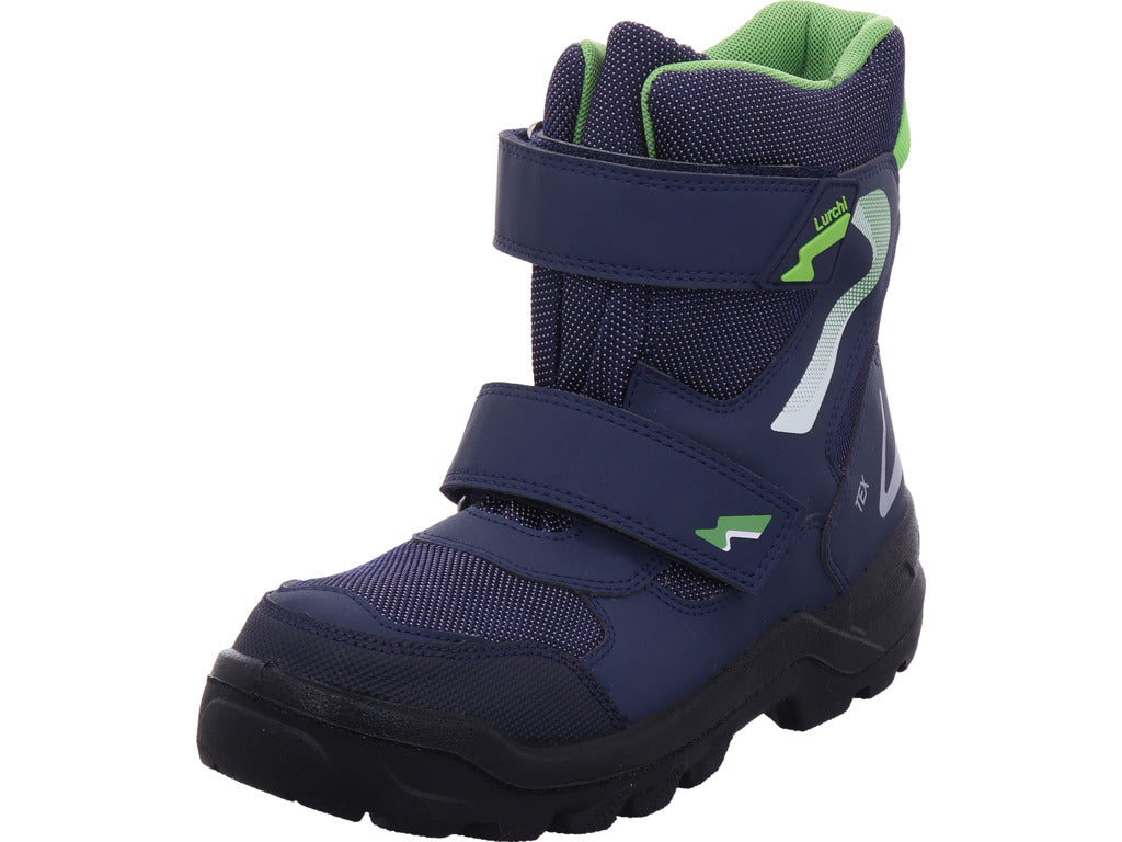 Lurchi Jungen Moonboot Kazu in blau