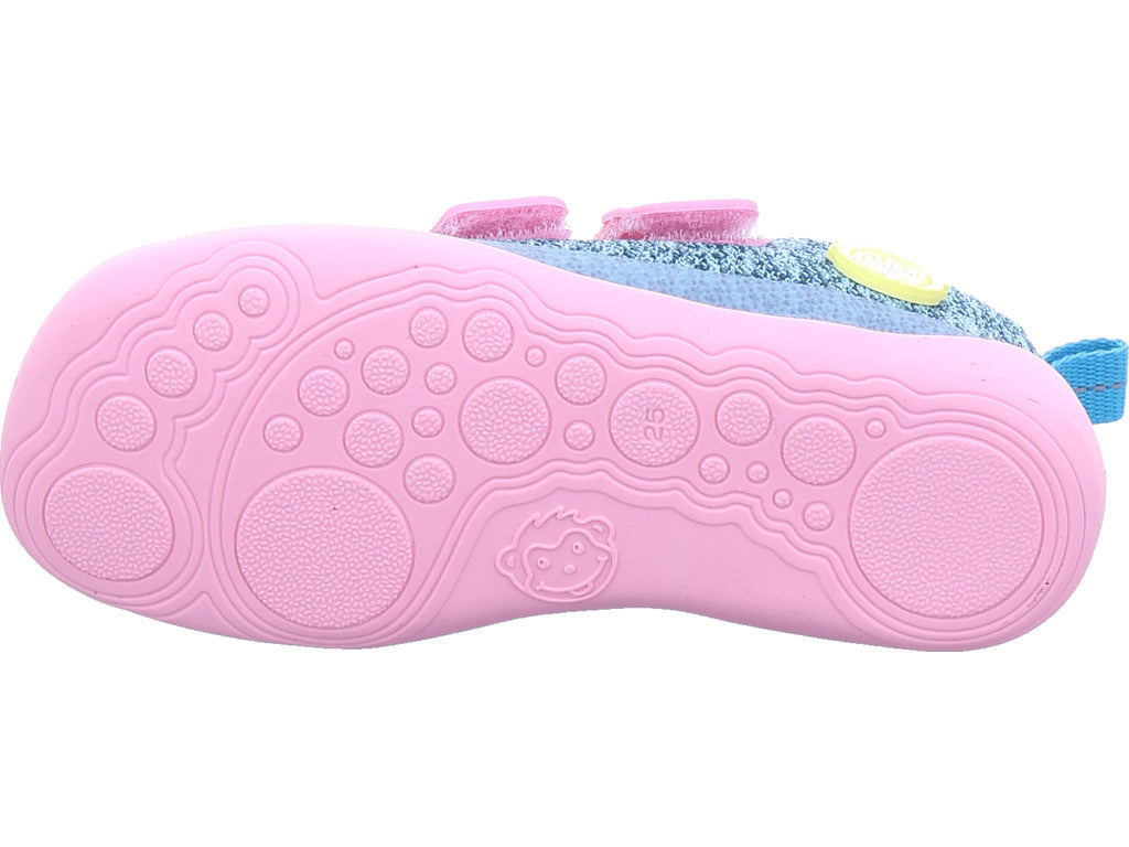 Affenzahn Mädchen Halbschuh Barfußschuh Knit Happy in pink