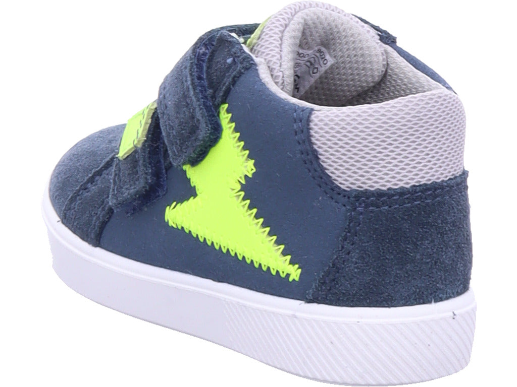 Legero boys' leather ankle boots in blue