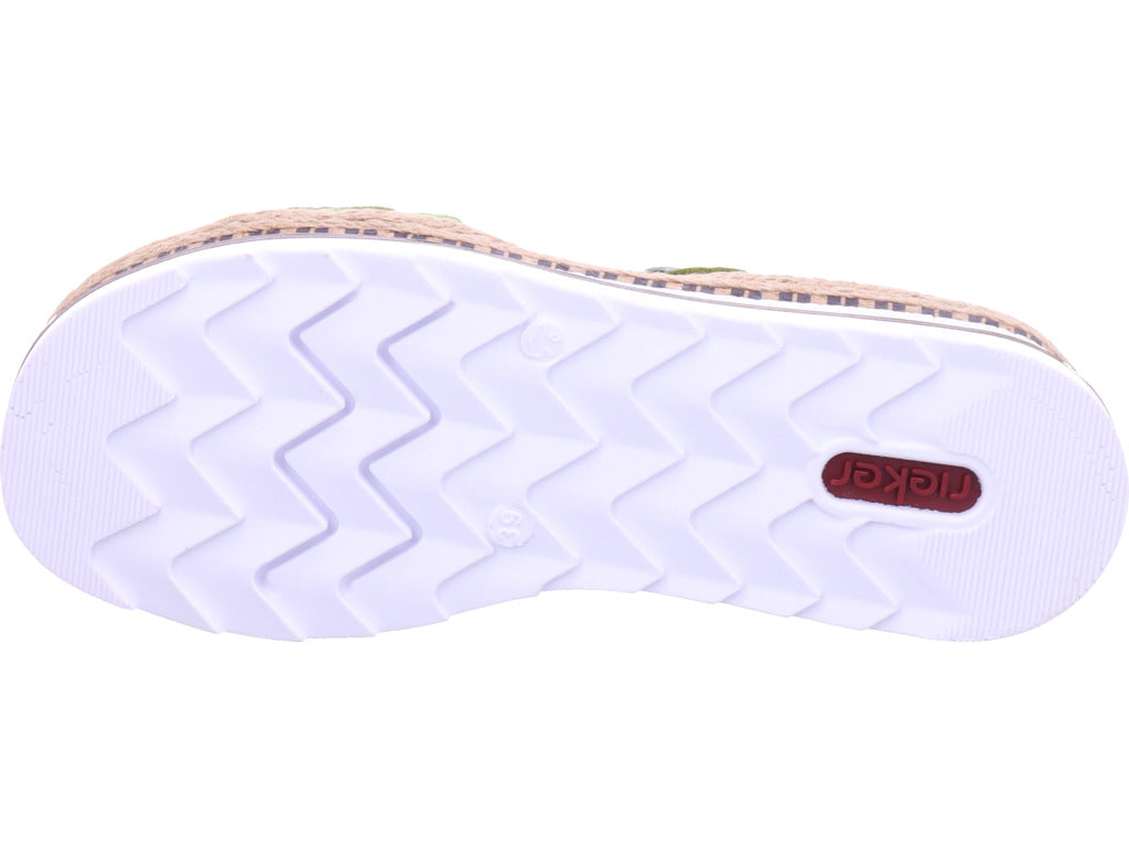 Rieker Damen  Fsk Damen Sandalen in grün