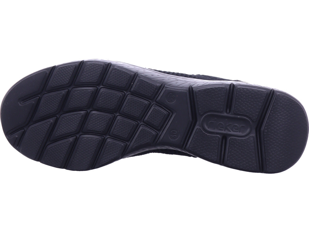 Rieker Damen Sneaker Hwk Damen Halbschuhe in schwarz