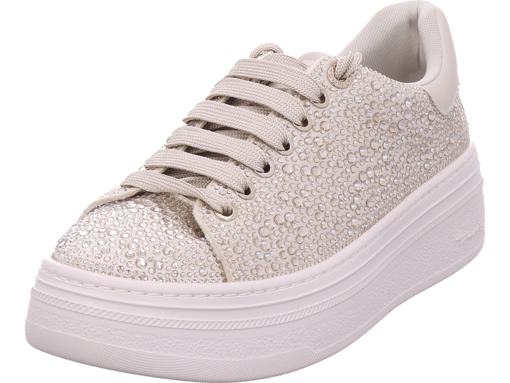 Dámské tenisky Tamaris ve zlaté barvě