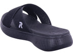 Rieker Damen Pantolette Fsk Damen Sandalen in schwarz
