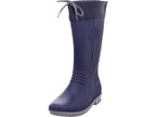 BOLD Unisex - Erwachsene Gummistiefel Mit Stulpe in blau