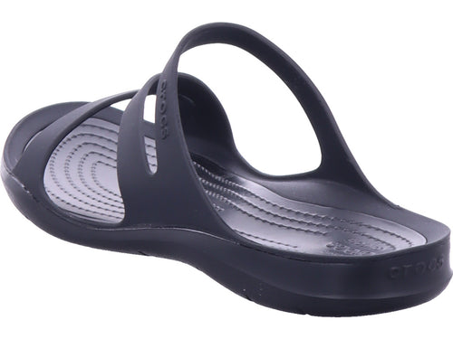 Crocs Damen Pantolette Swiftwater Sandal W in schwarz