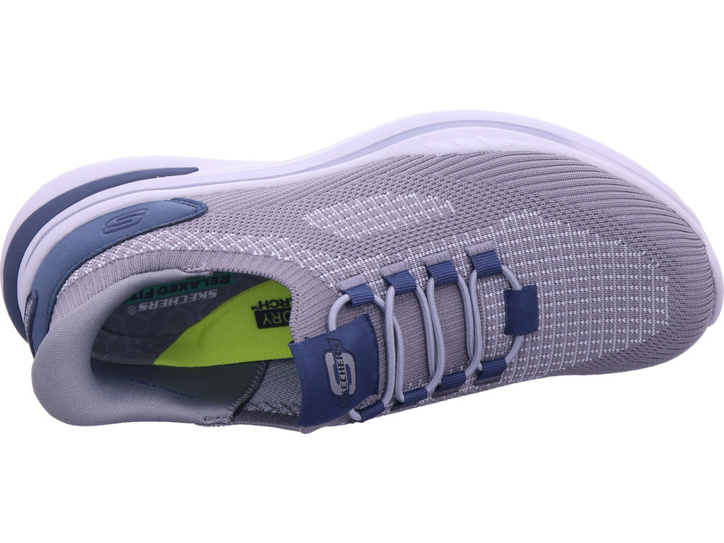 SKECHERS Herren Halbschuh  in grau