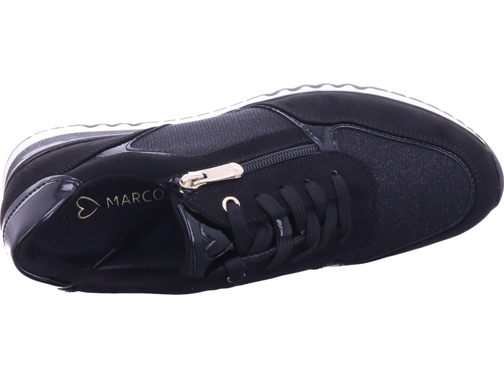 Marco Tozzi Damen Sneaker  in schwarz