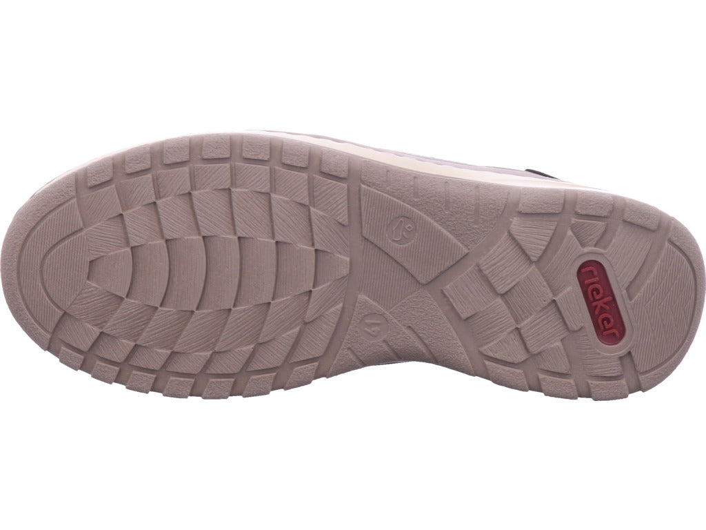 Rieker Herren Slipper Fsk Herren Halbschuhe in braun