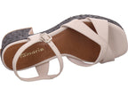 Tamaris Damen Sandalette  in beige