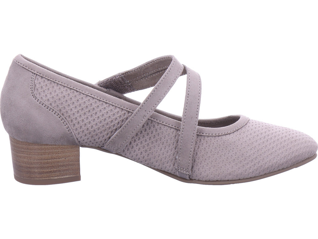 Jana Damen Pump  in grau