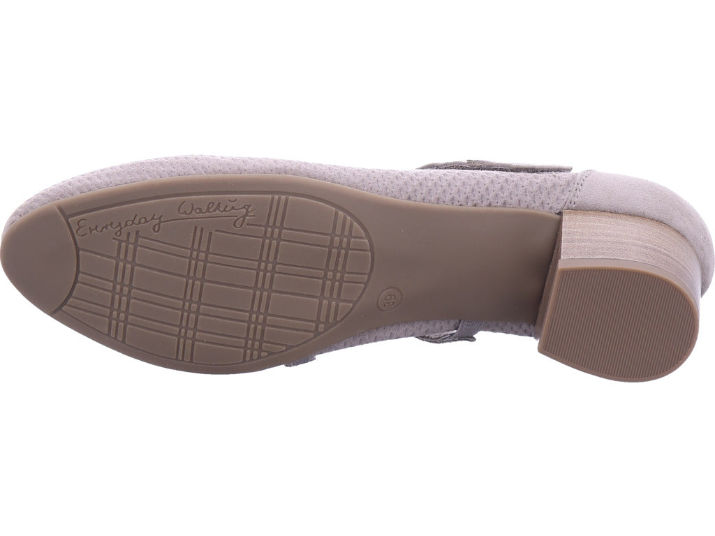 Jana Damen Pump  in grau