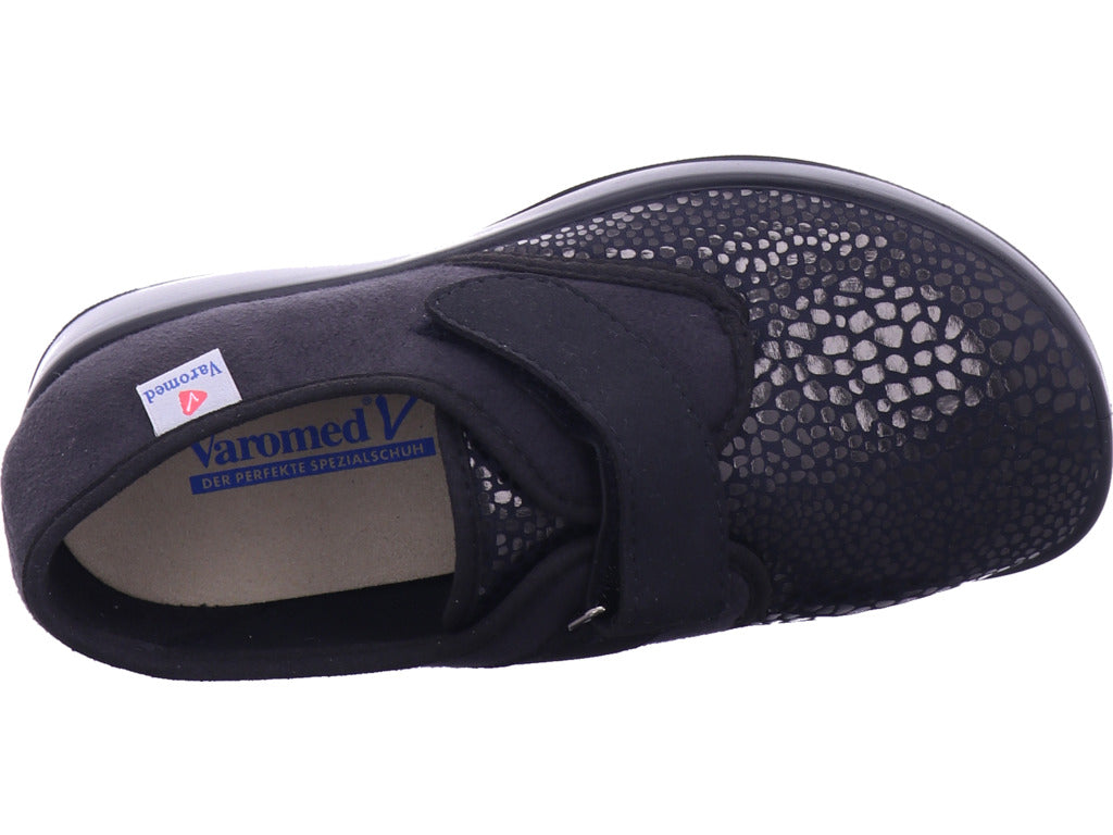 Varomed Damen  Zürich Stretchschuh in schwarz
