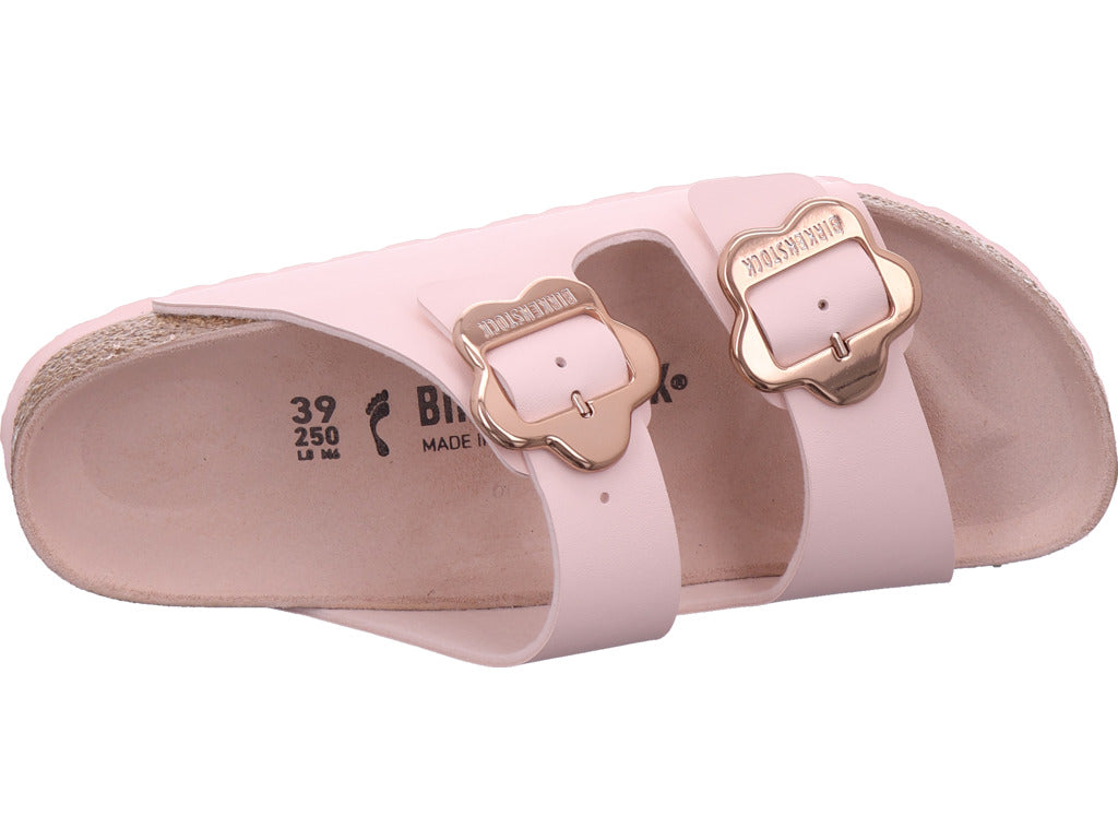 Birkenstock Mädchen Pantolette Arizona Flower Buckle in frei