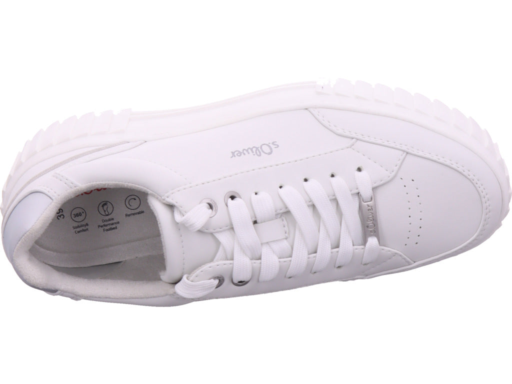 s.Oliver Damen Sneaker  in weiß