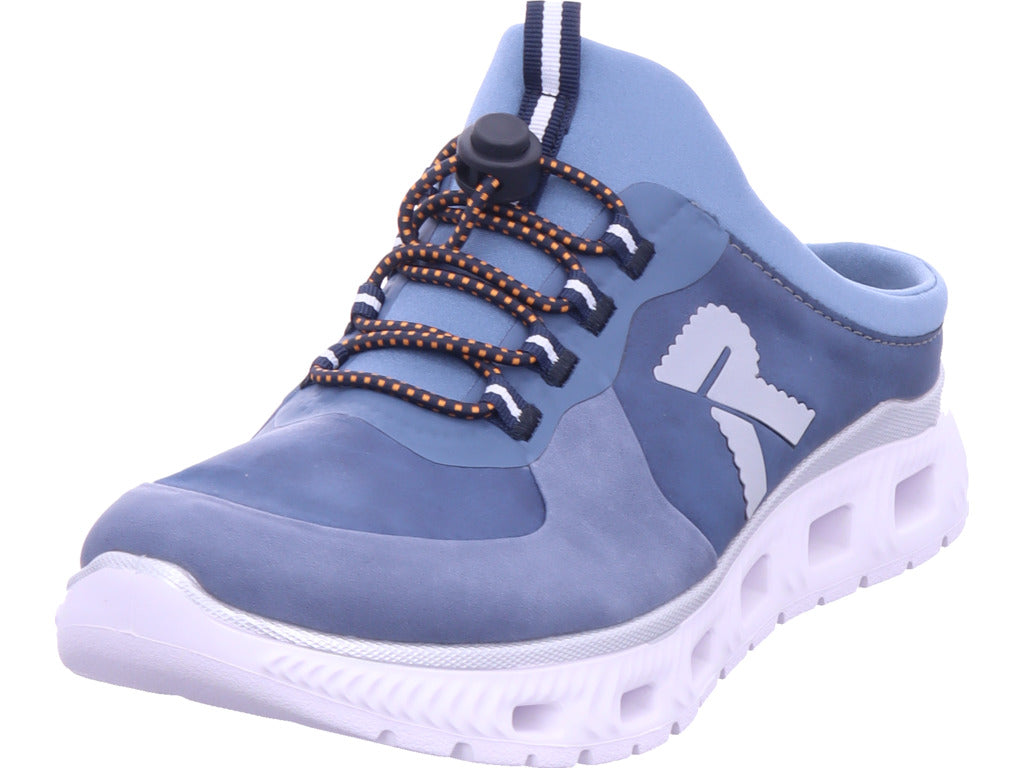 Rieker Damen  Fsk Damen Halbschuhe in blau